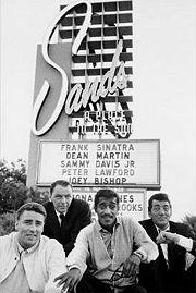 Lawford, Sinatra, Davis, Martin